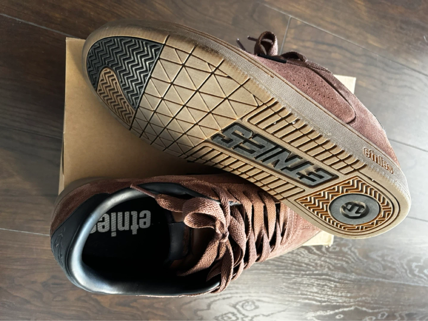Etnies Scam Brown/Gum Sneakers - photo 3