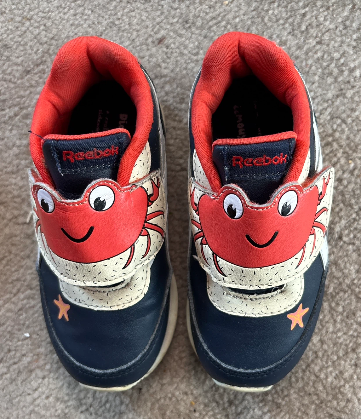 Reebok Kids Crab Sneakers for Toddlers (Size 9)