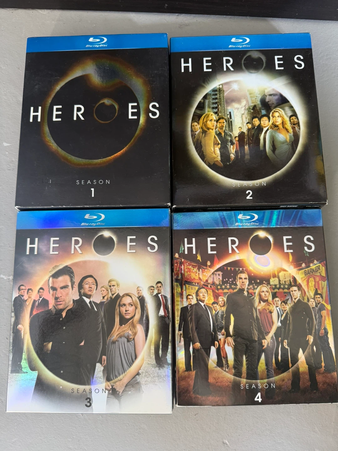 Heroes Seasons 1-4 Blu-Ray Box Set