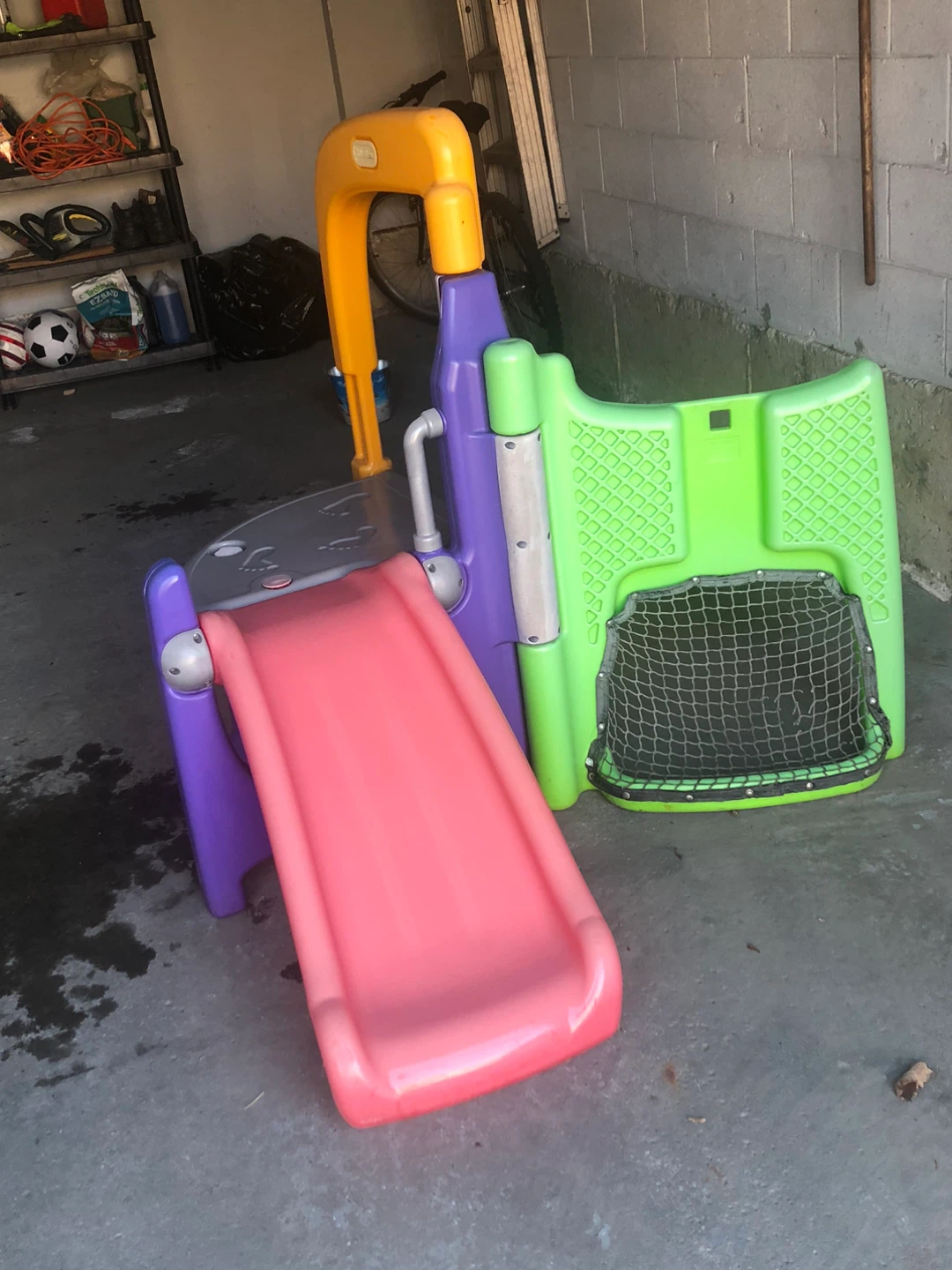 Little Tikes multipurpose toddler play structure with slide