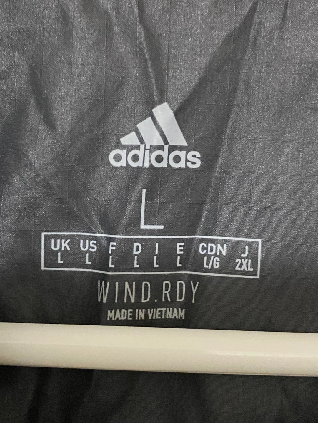 Adidas WIND.RDY Five Ten Lightweight Jacket Black Size L - photo 2