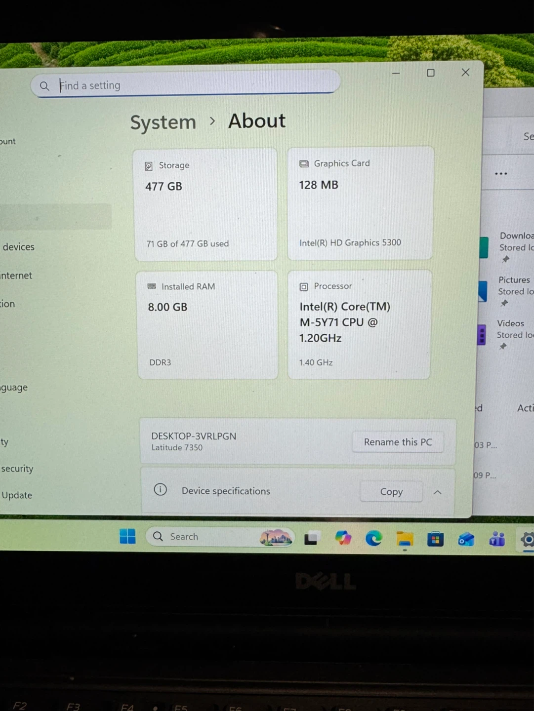 Dell Latitude 7350 Laptop/ Tablet