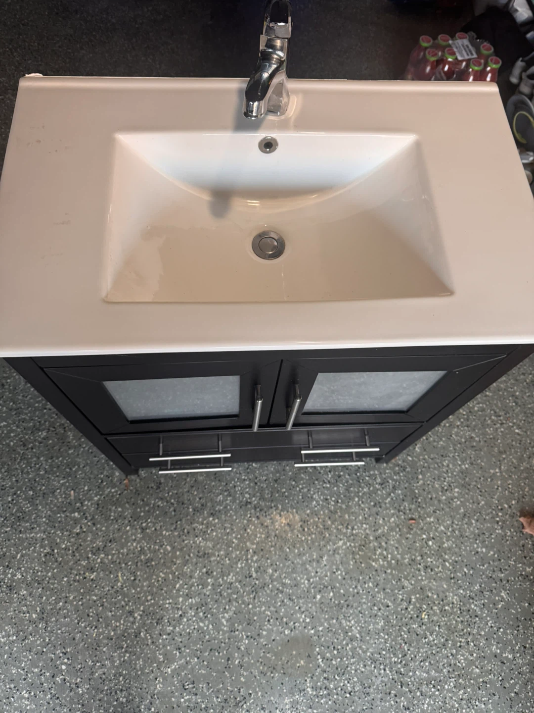 Vanity Bathroom Cabinet with Sink - photo 2