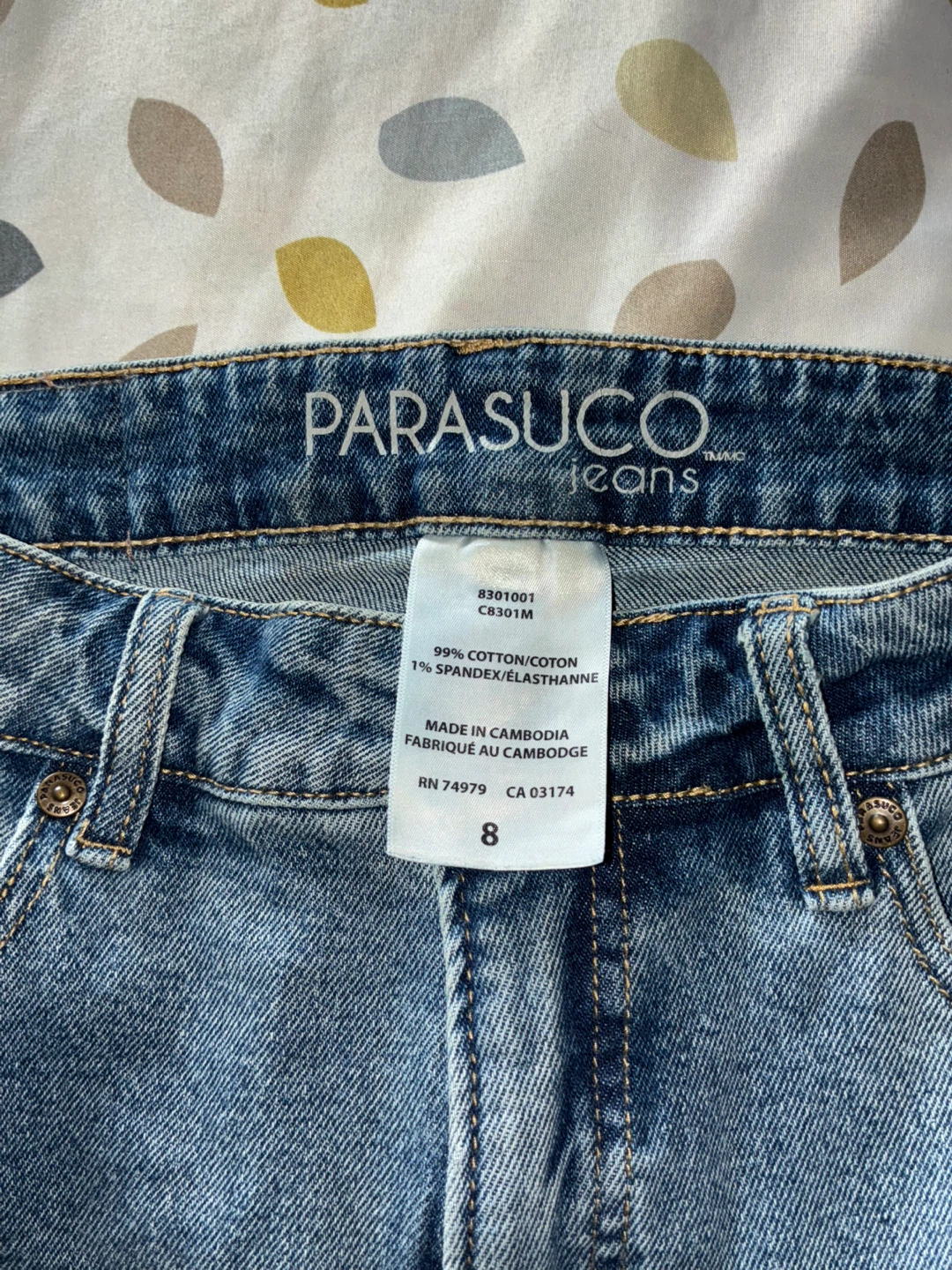 Parasuco Jeans Size 8 - photo 2