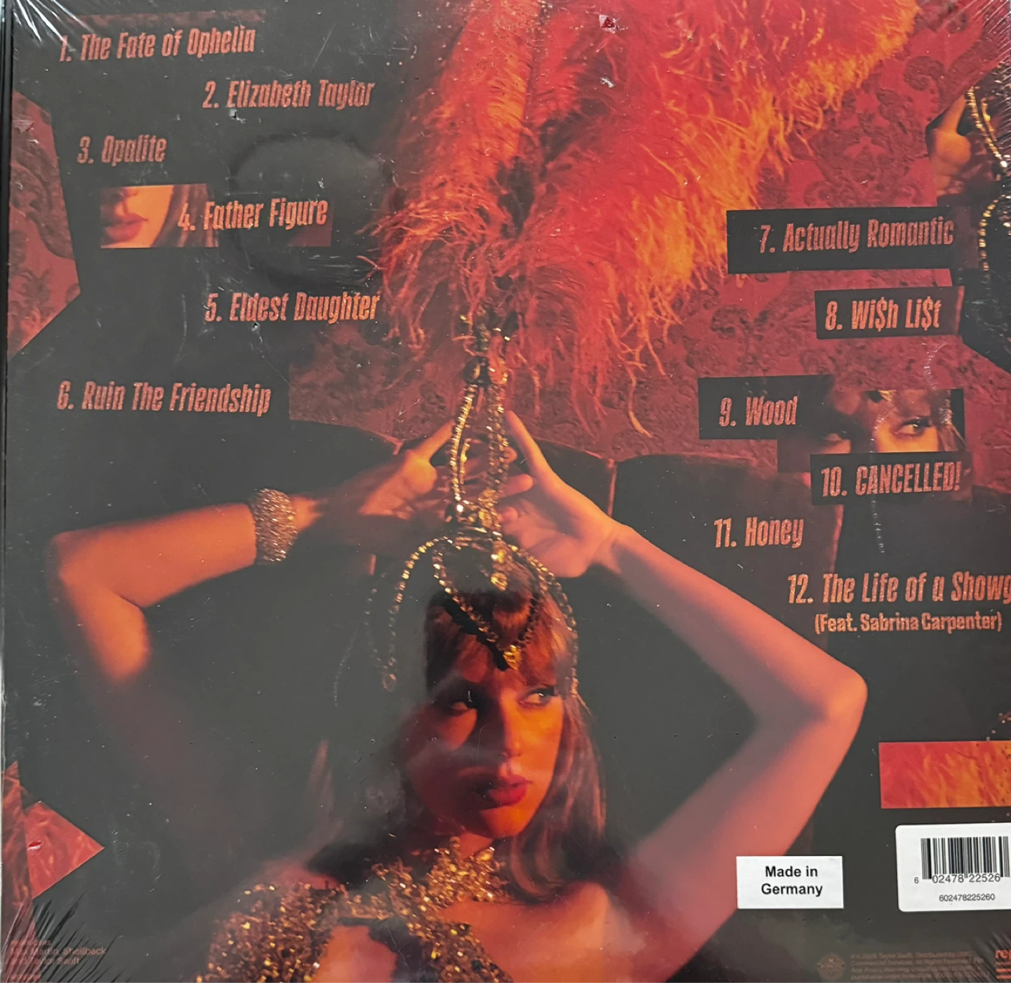 Taylor Swift The Life of a Showgirl Vinyl Record - photo 3