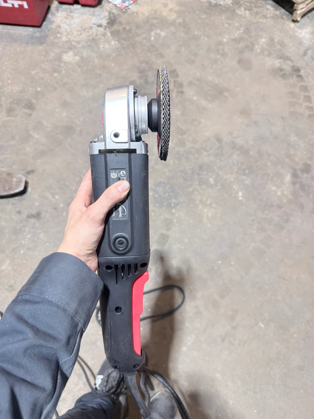 SpinRite Reversible 5” Angle Grinder – Brand New (Sealed) - photo 4