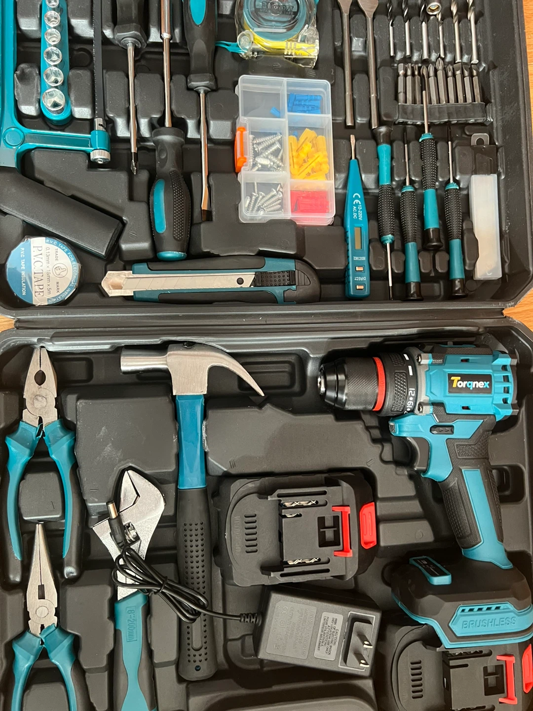 18-Piece Cordless Drill and Tool Set