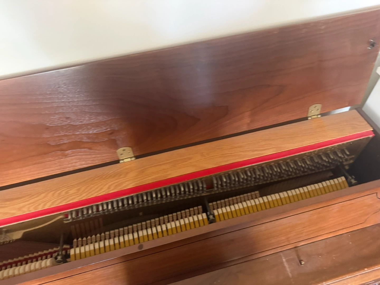 FREE upright piano with bench - photo 3