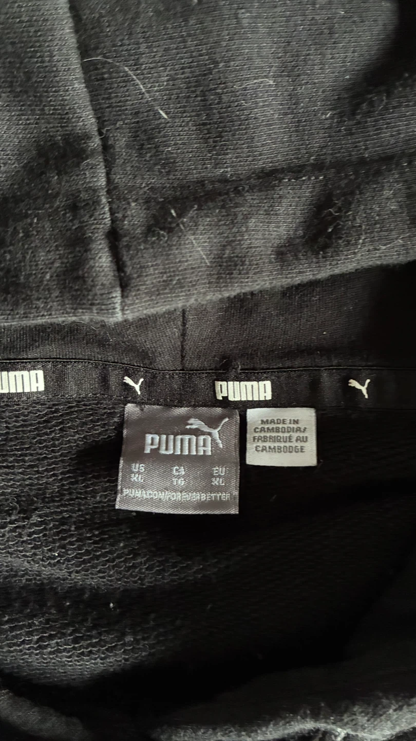 Puma Black Pink Hoodie - photo 3