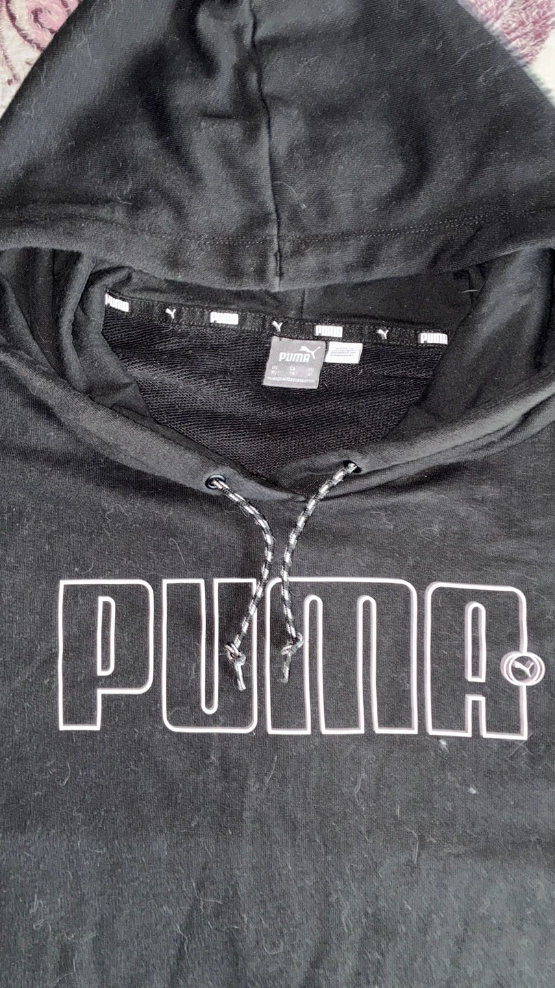 Puma Black Pink Hoodie - photo 2
