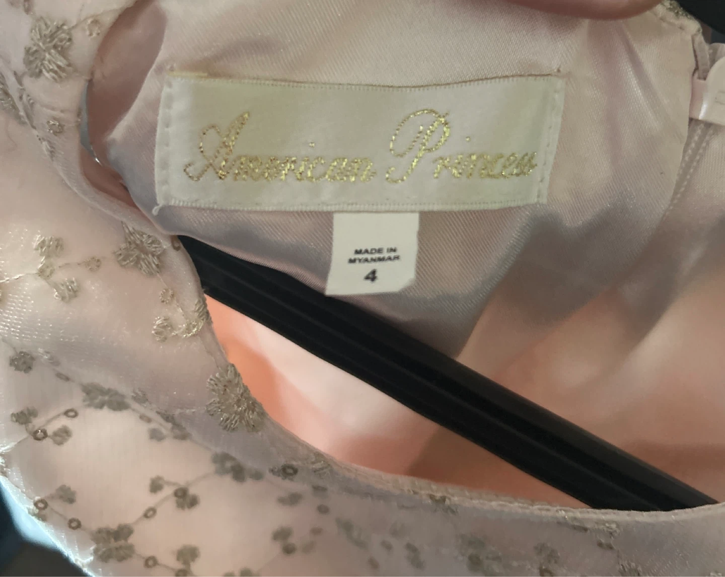 American Princess Pink Dress Size 4 - photo 2