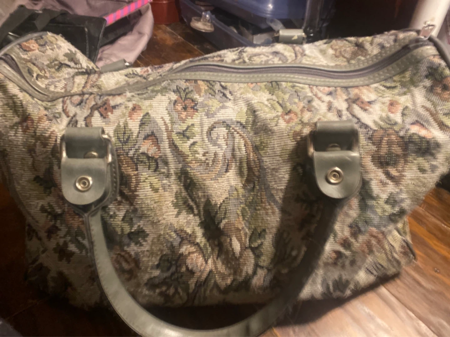 Oscar de la Renta Tapestry Weekender Bag - photo 2