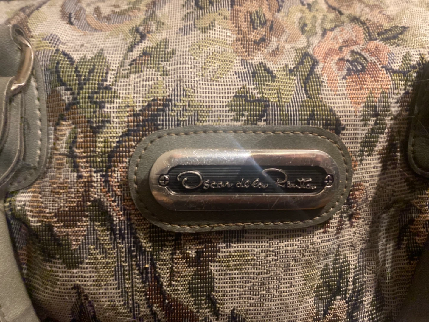 Oscar de la Renta Tapestry Weekender Bag - photo 3
