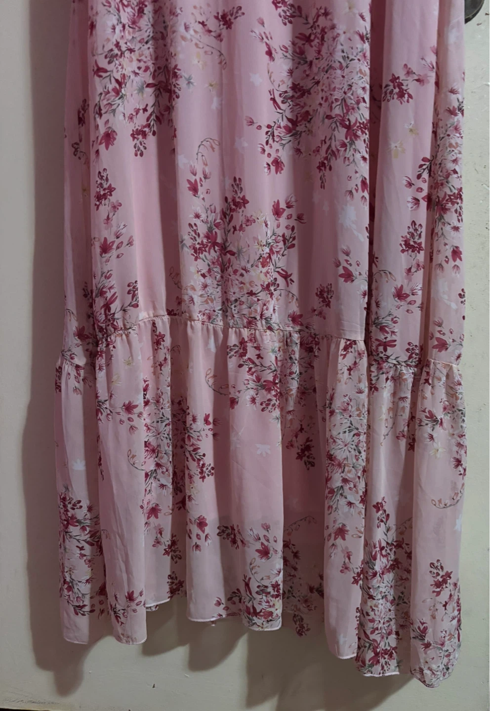Pink Floral Maxi Dress - photo 2