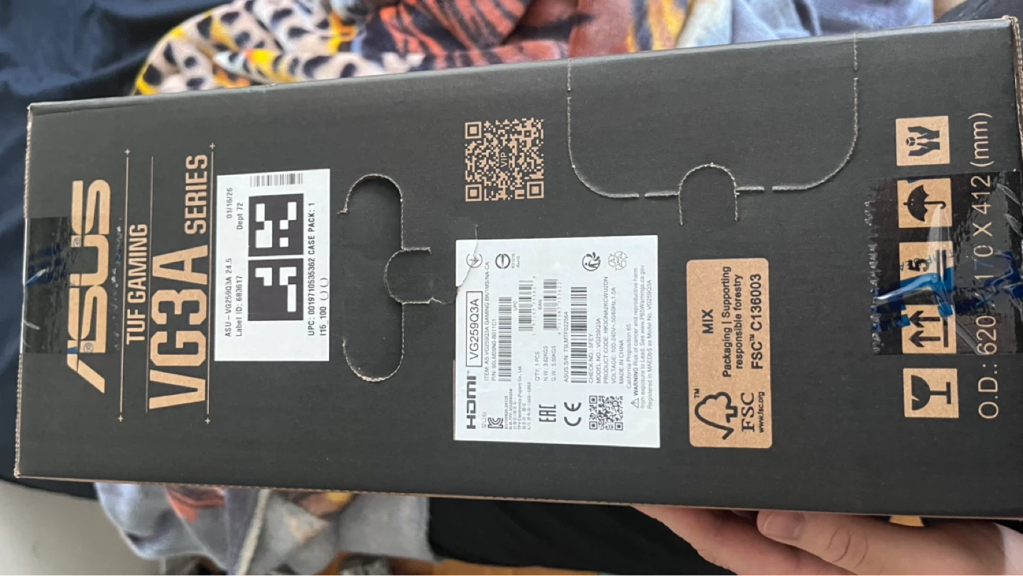 ASUS TUF Gaming VG3A Series 24.5" Monitor - photo 2