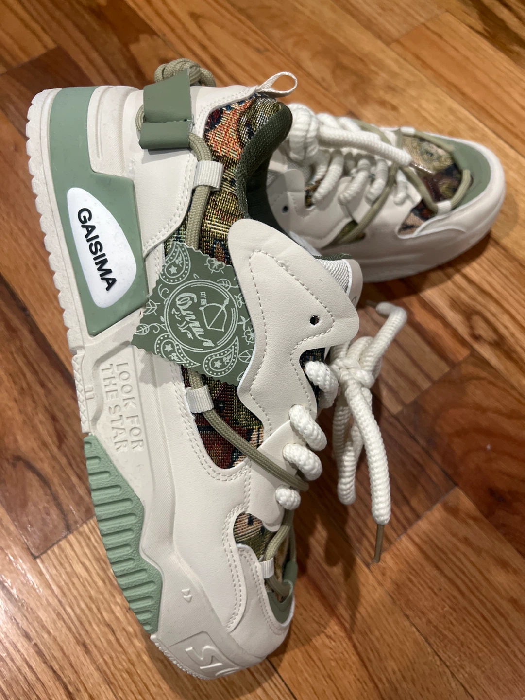 GAISIMA "G" Logo Tapestry Sneakers - EU 45.5 - photo 3