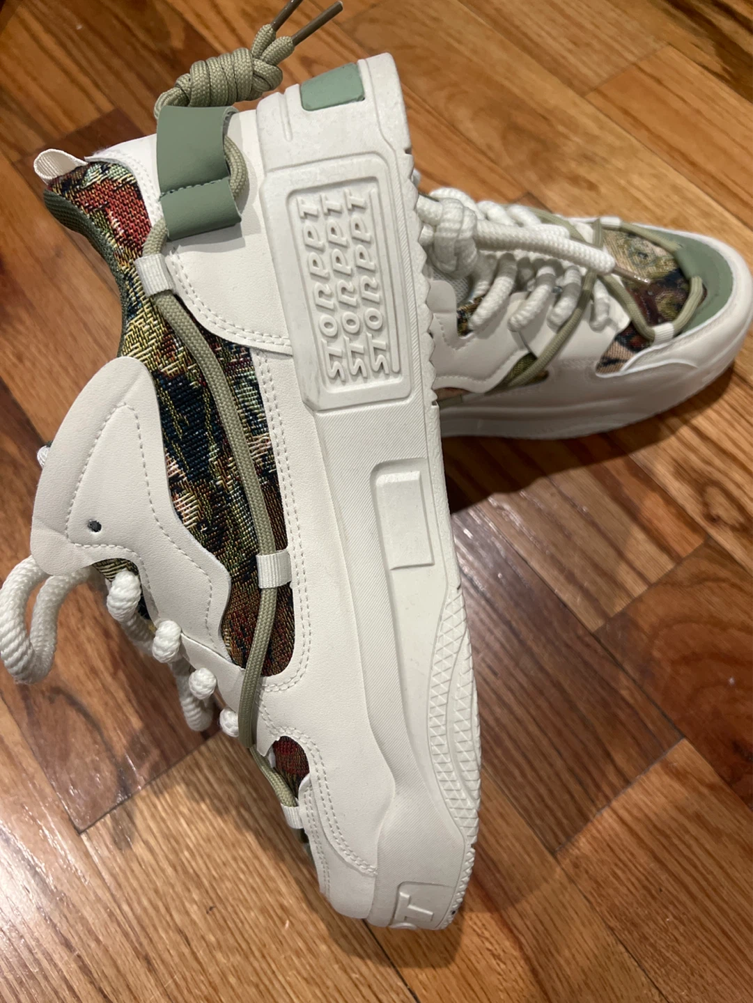 GAISIMA "G" Logo Tapestry Sneakers - EU 45.5 - photo 4