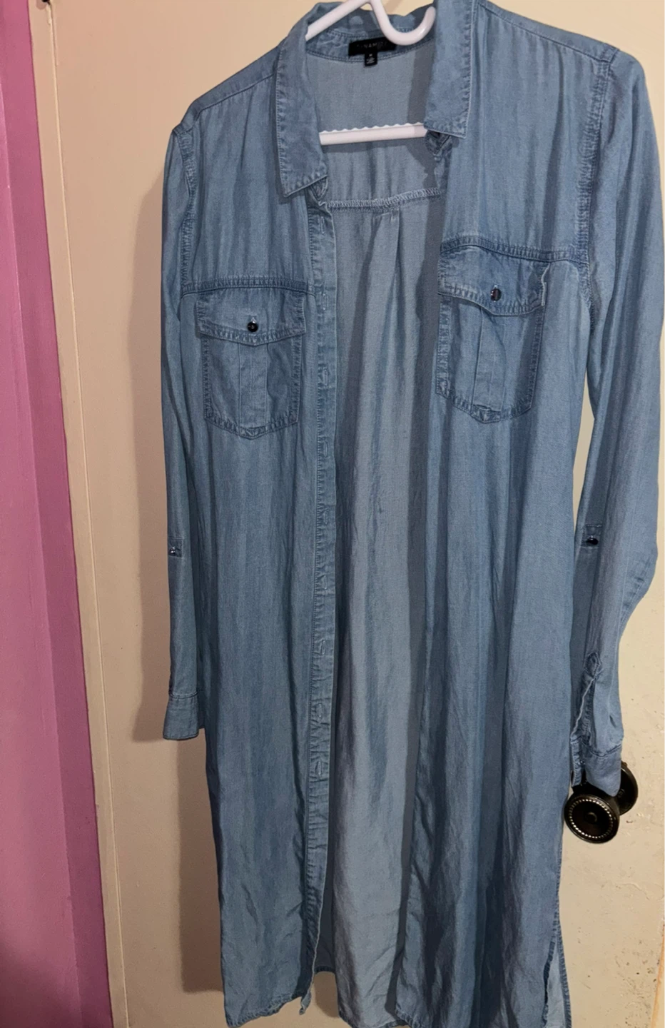 Dynamite Denim Shirt Dress