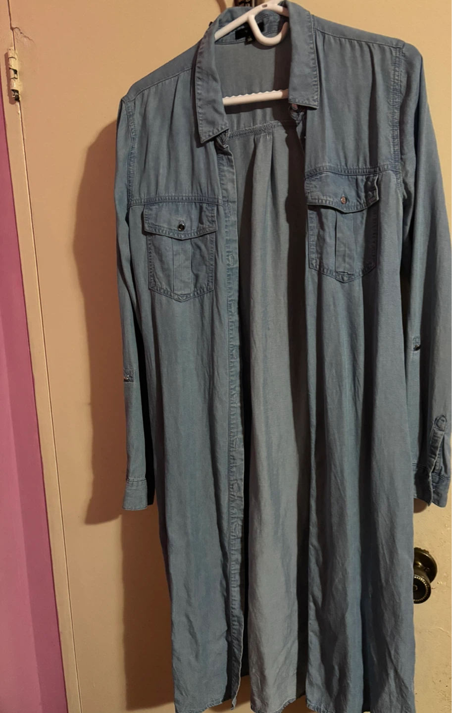 Dynamite Denim Shirt Dress - photo 3