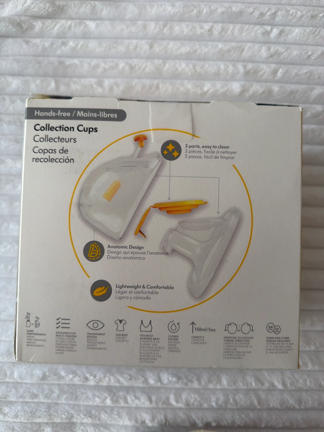 Medela Hands-free Collection Cups - photo 3