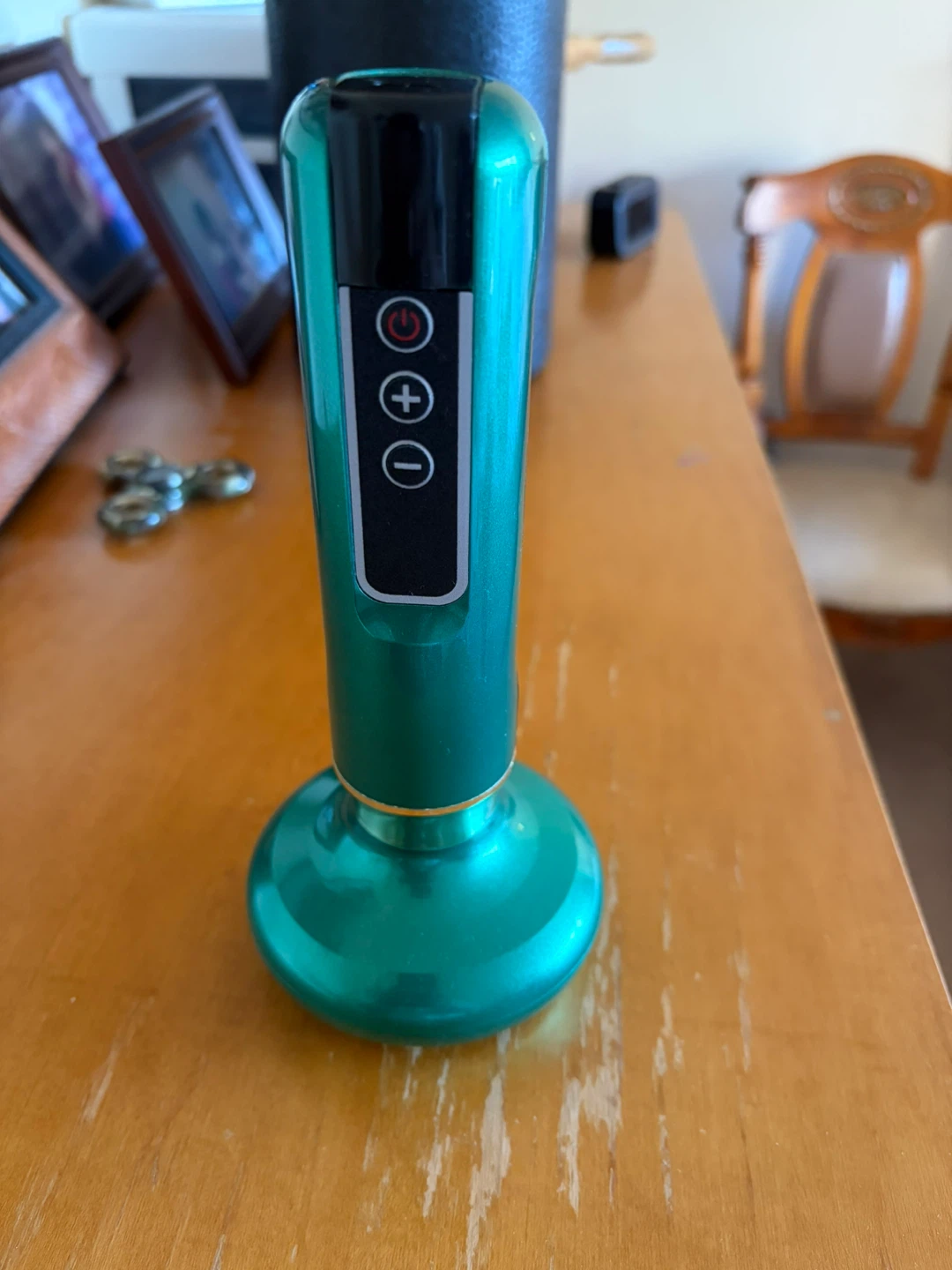 Green Handheld Massager