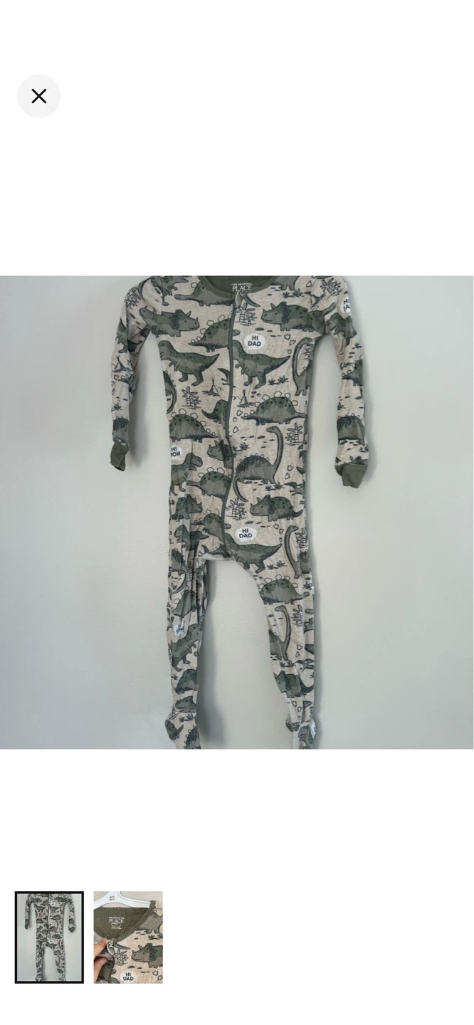 The Children's Place Baby Pajamas 2T Dinosaurs