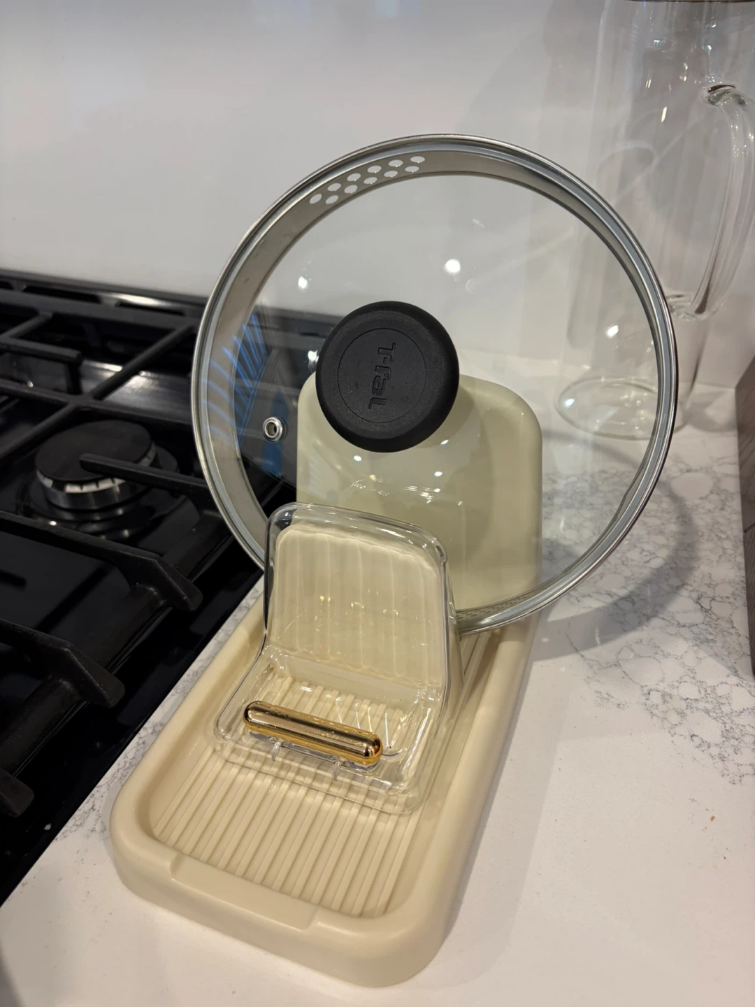 Multifunctional kitchen organizer with lid holder - photo 3