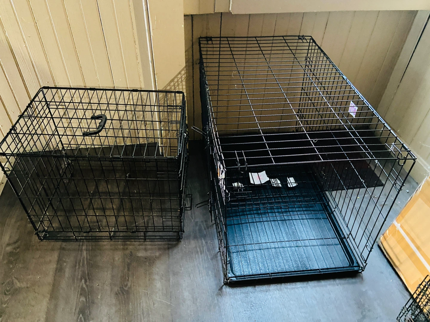 Wire Dog Crate with Tray - photo 2