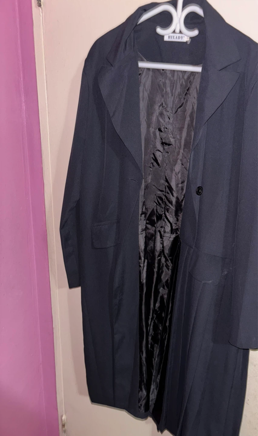 Hilady Black Oversized Blazer