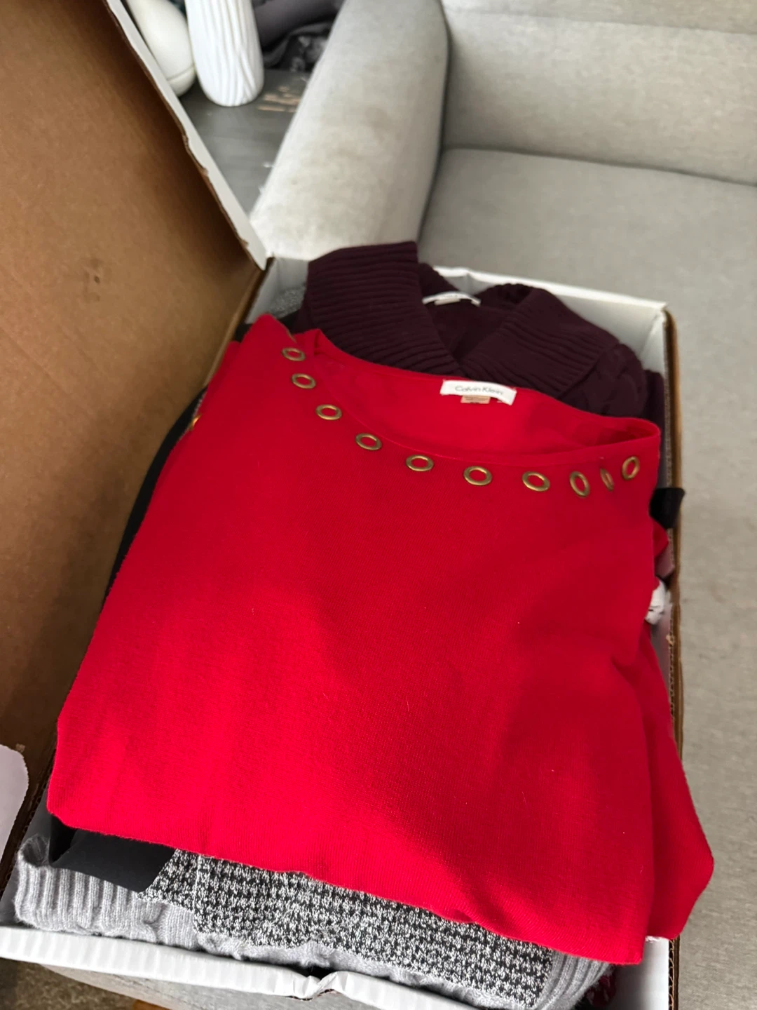 Bundle of women’s clothing.