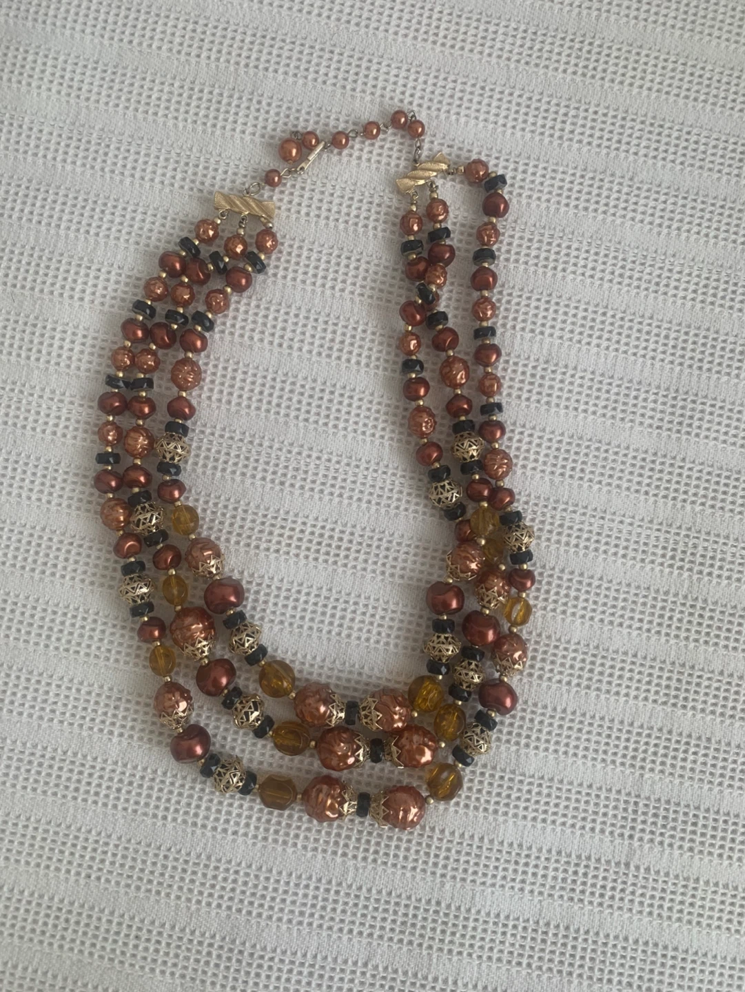 Multi-strand Beaded Necklace