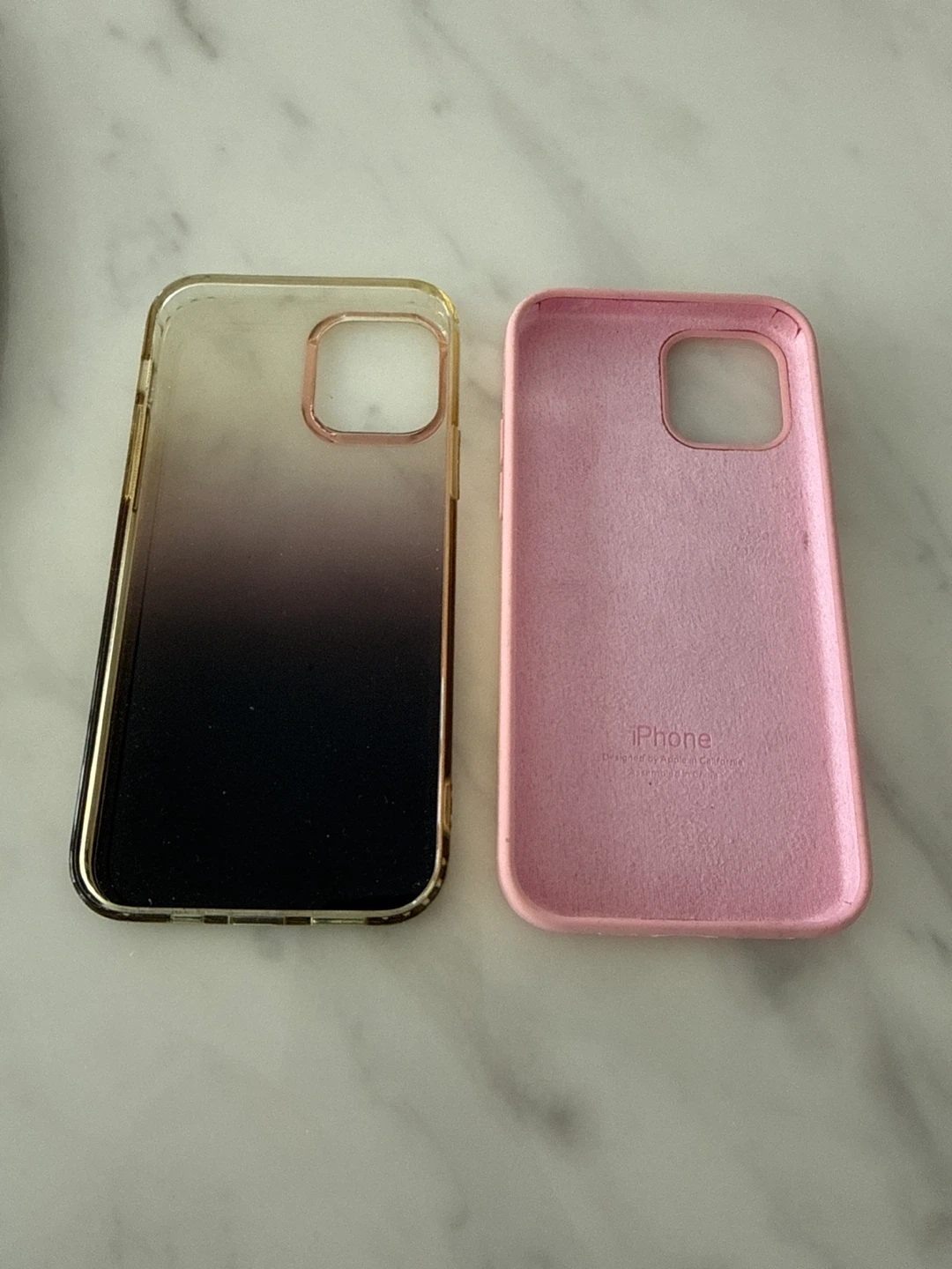 Apple iPhone 12 (Pink Silicone & Gradient Clear) - photo 2