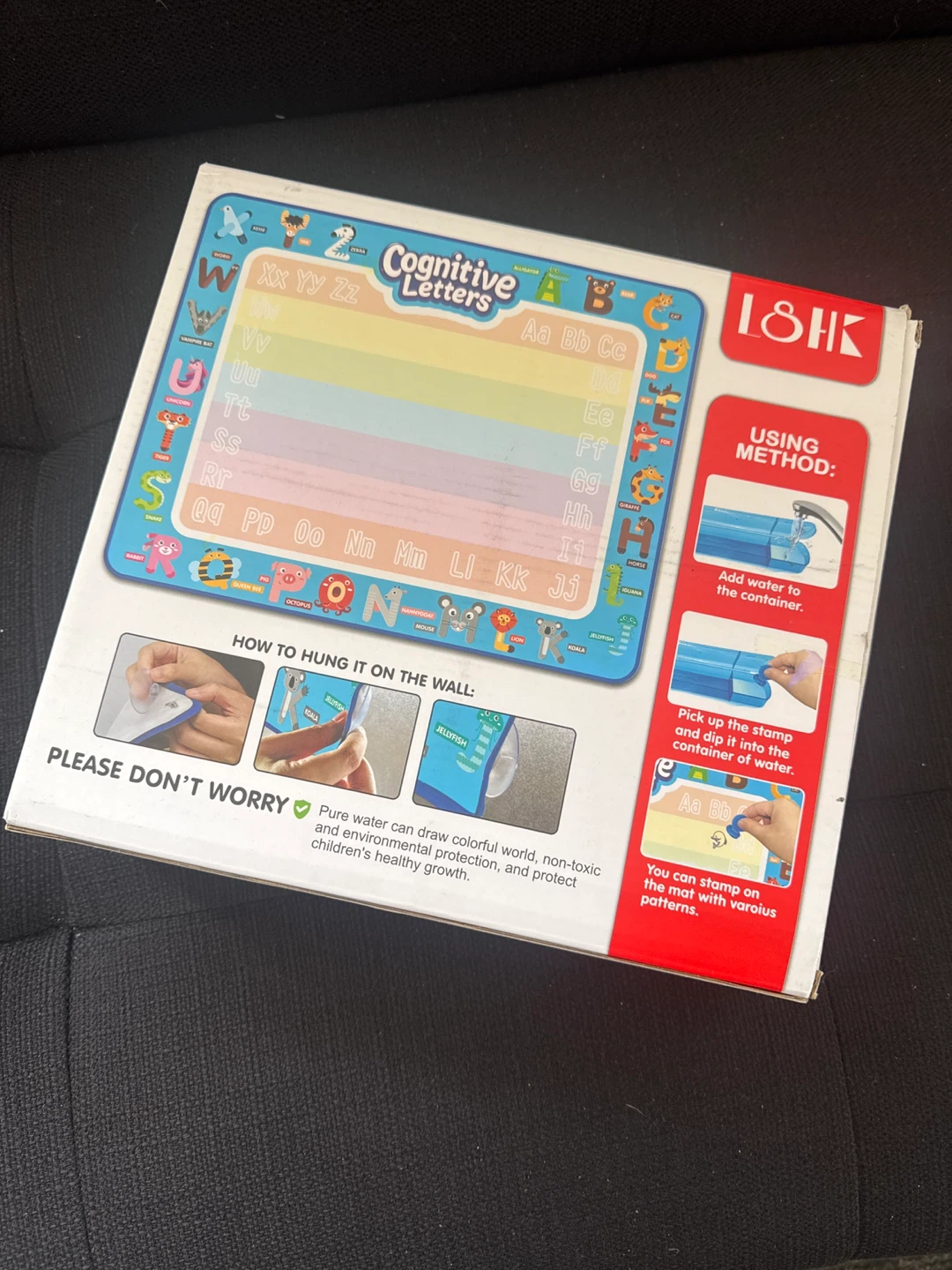 Cognitive Letters Water Drawing Mat