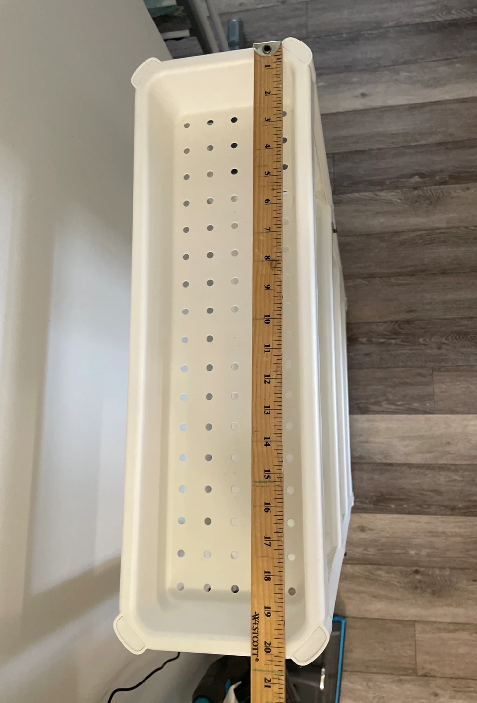 IKEA White 4-Tier Plastic Storage Shelf Unit - photo 3