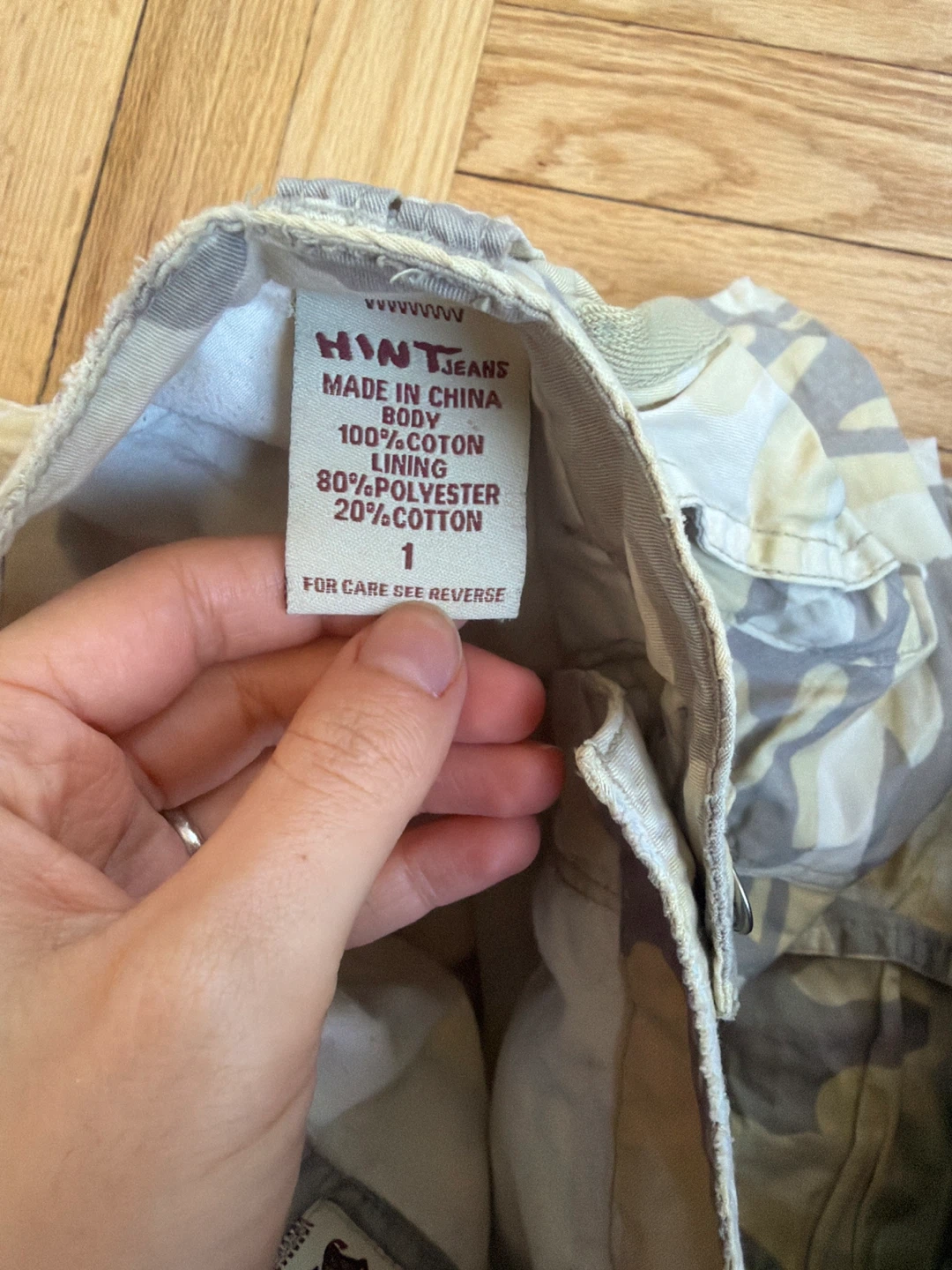 Mini Camouflage Cargo Skirt - photo 3