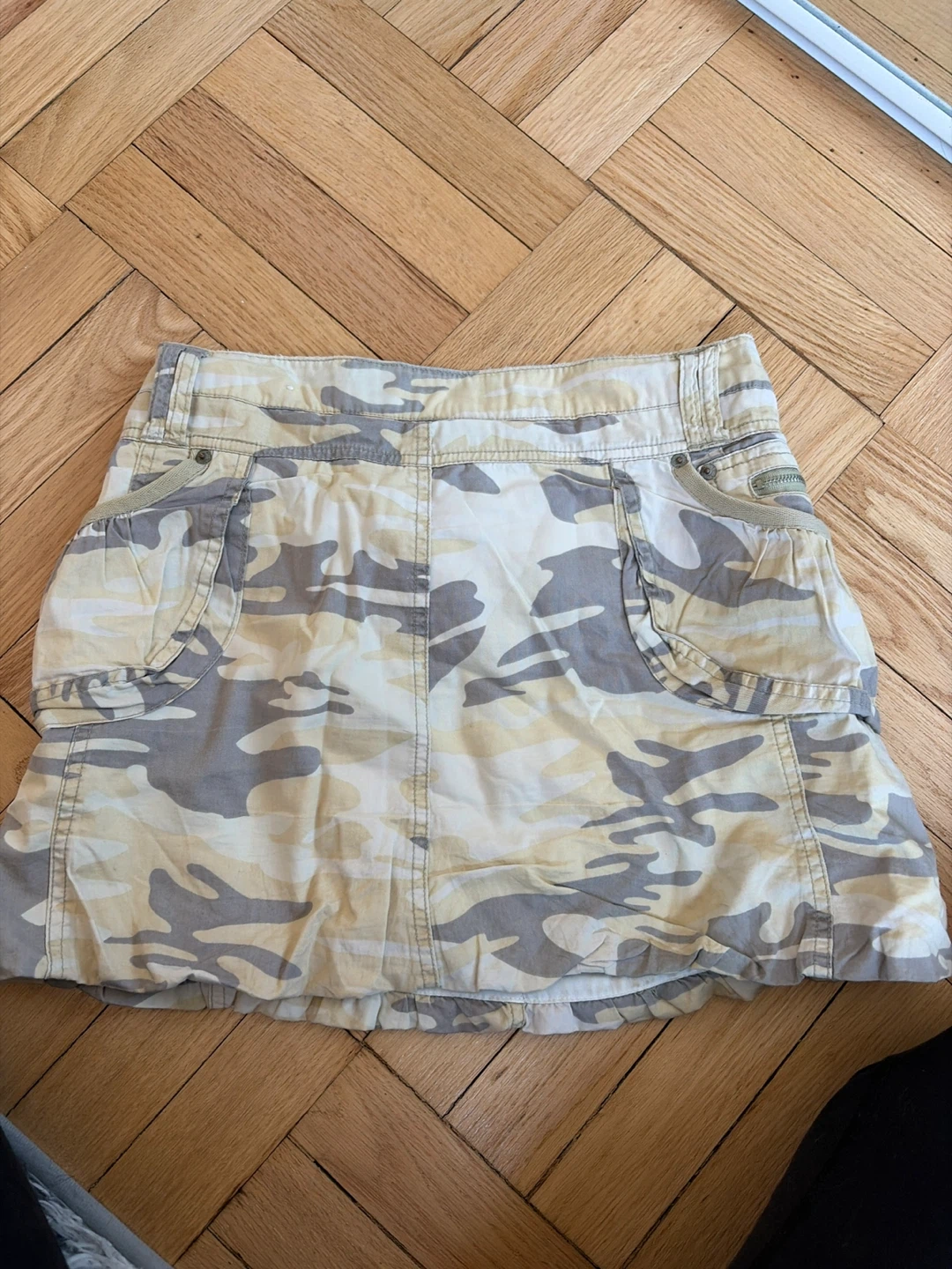 Mini Camouflage Cargo Skirt - photo 4