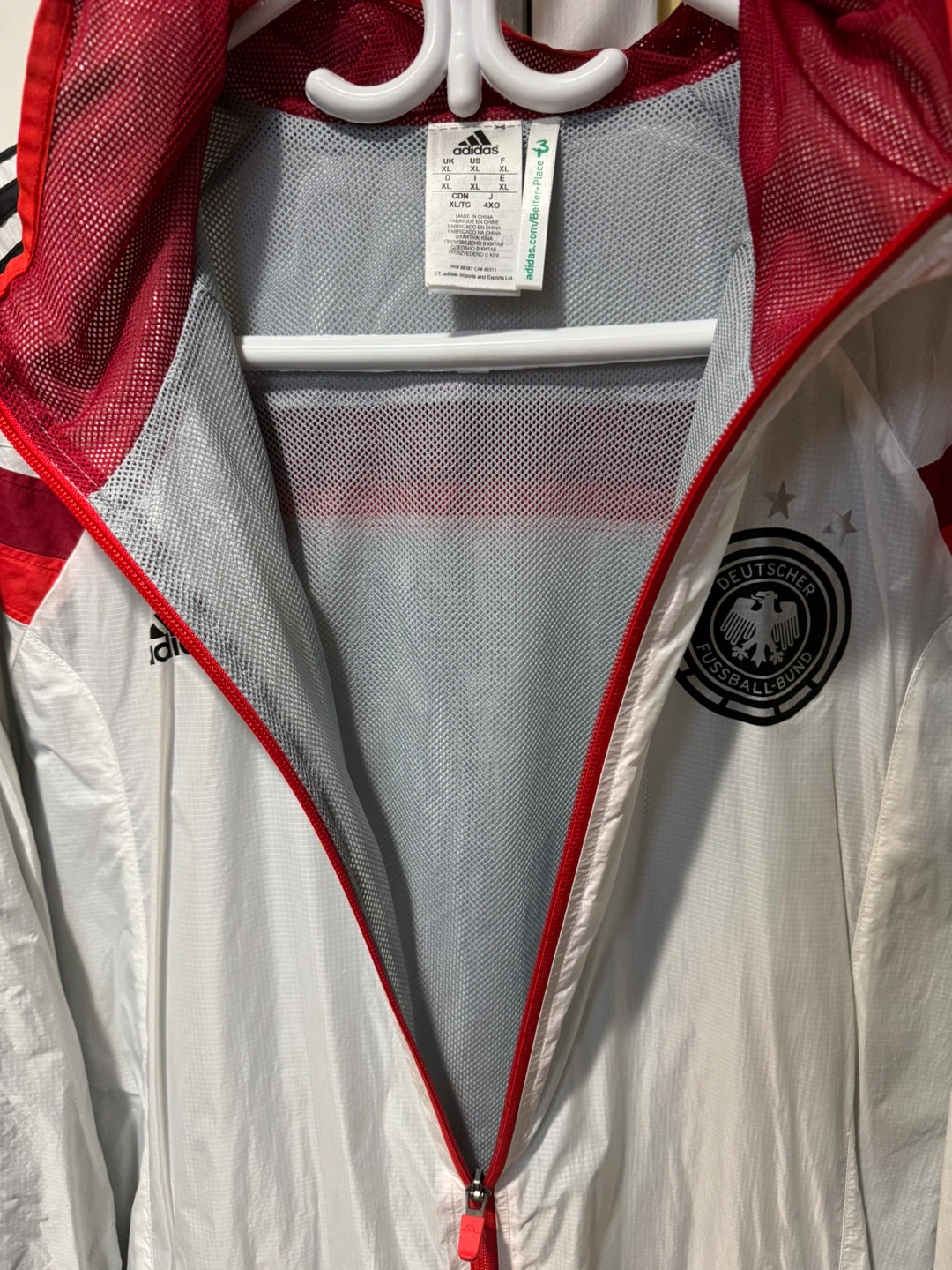 Adidas Germany Football Windbreaker Jacket - photo 2