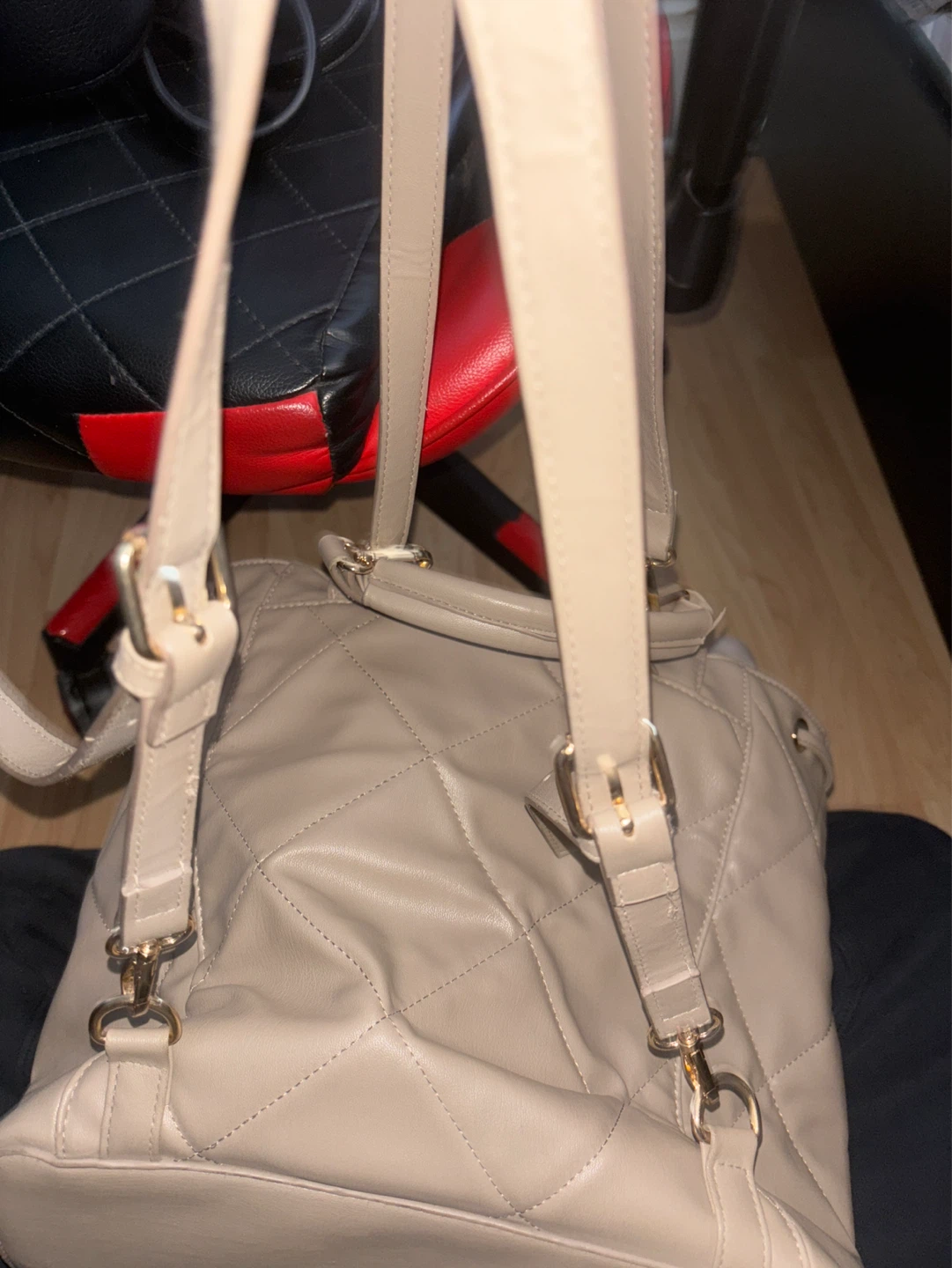 Bebe Quilted bag and backpack - photo 2