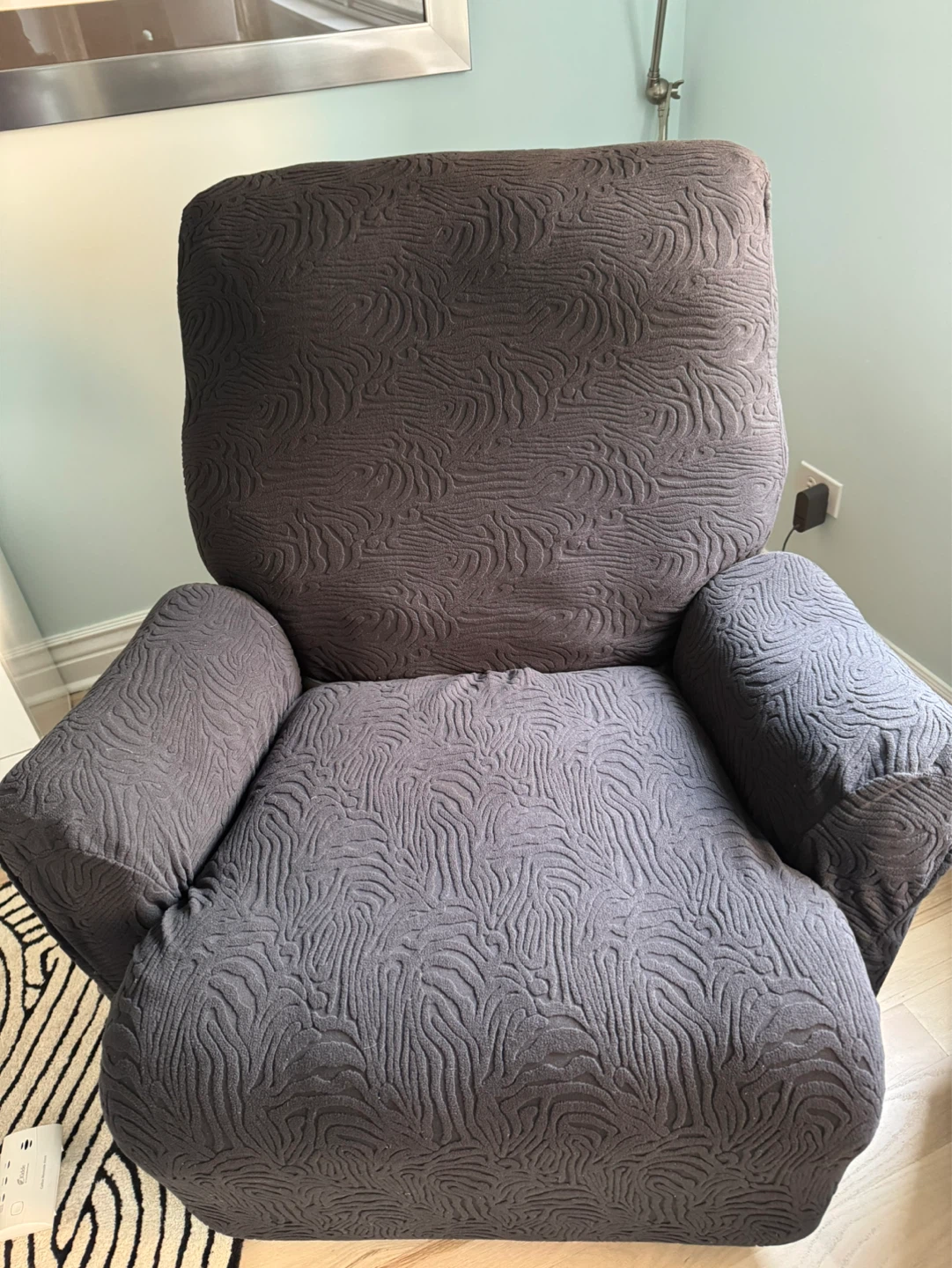 Recliner and slipcover