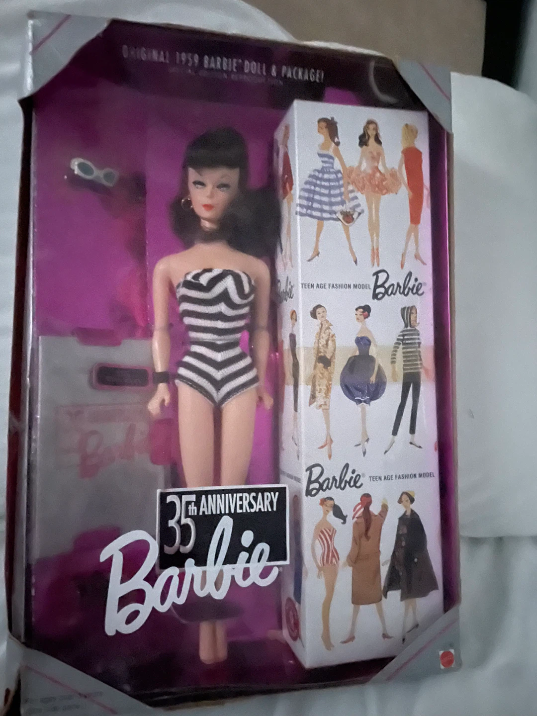Barbie 35th Anniversary Doll (Brunette Hair) Special Edition