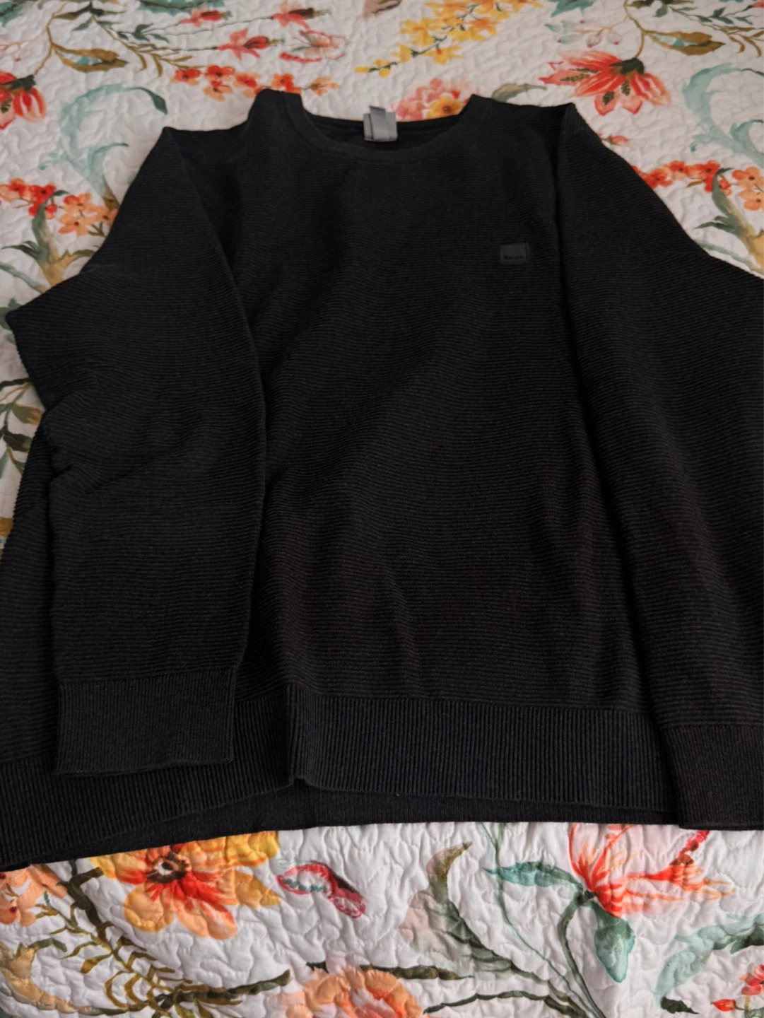 Bench. Black Crewneck Sweater - Size L - photo 2