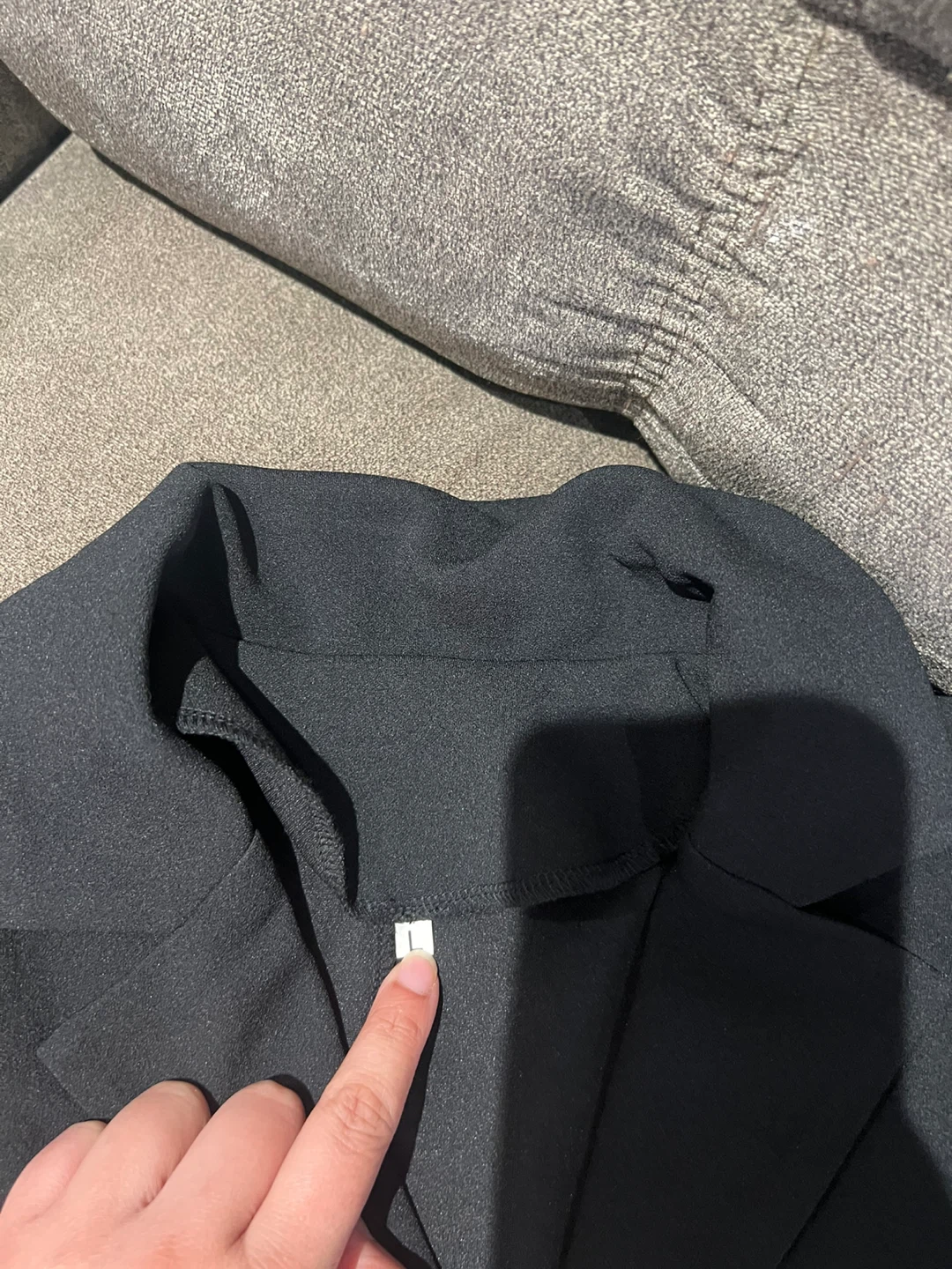 Black Pleated Skirt and Blazer Set - photo 3