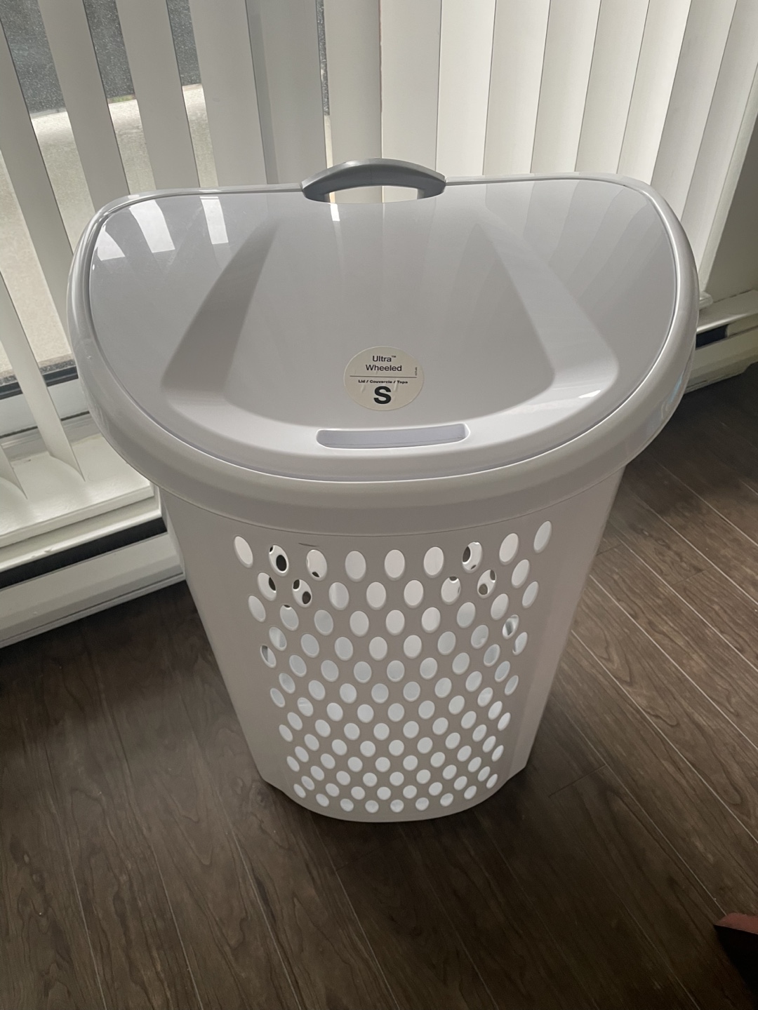 Ultra Wheeled Laundry Basket with Lid