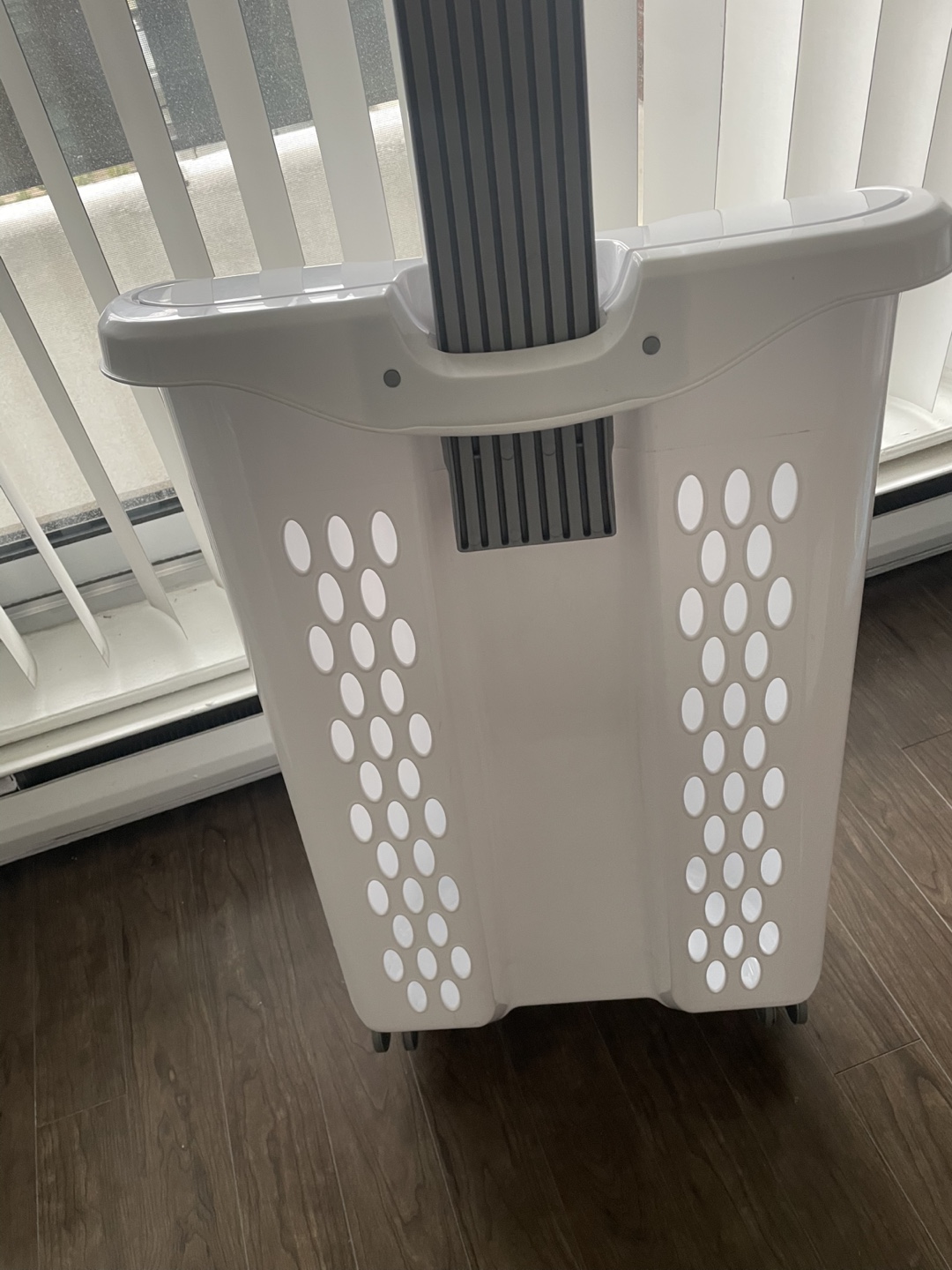 Ultra Wheeled Laundry Basket with Lid - photo 5