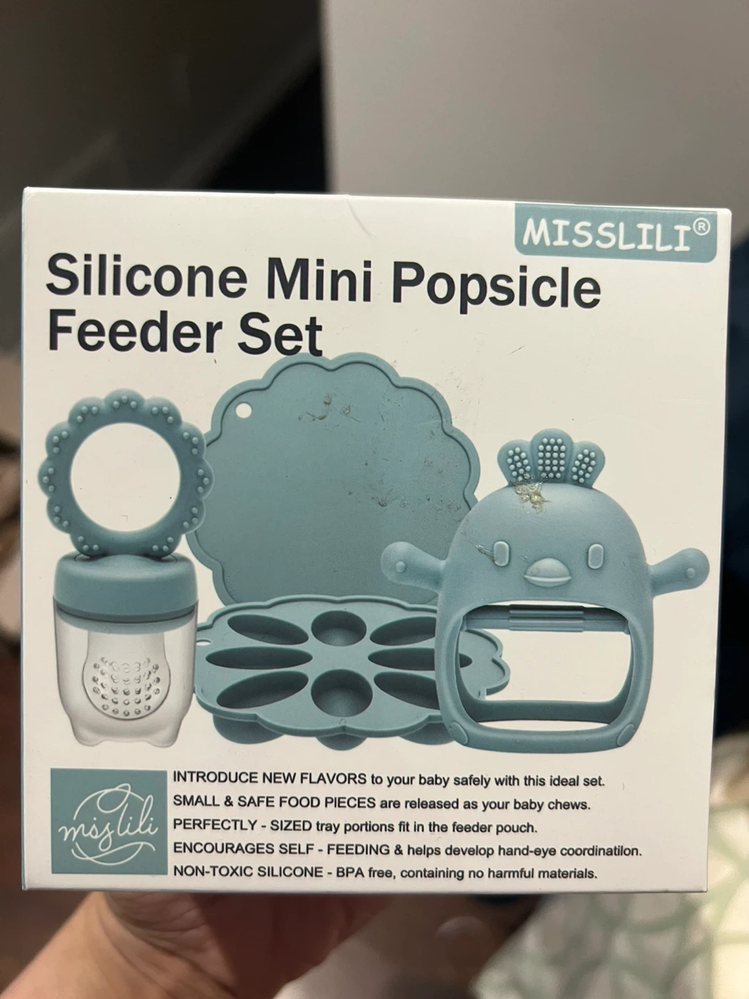 MISS LILI Fresh Food Feeder & Freezer Tray Set - photo 2