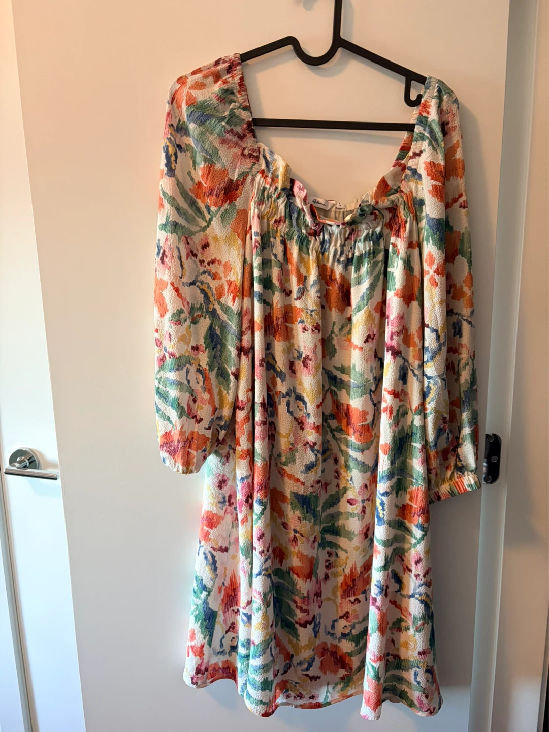 Colourful Floral Print Mini Dress - photo 2