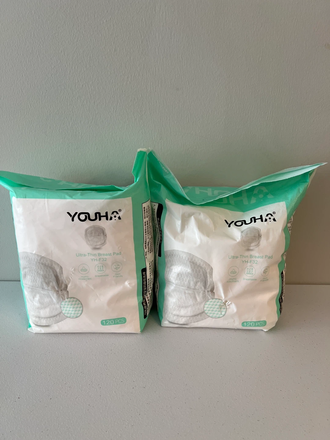YOUHA Ultra-Thin Breast Pad YH-F32 - 120 pcs