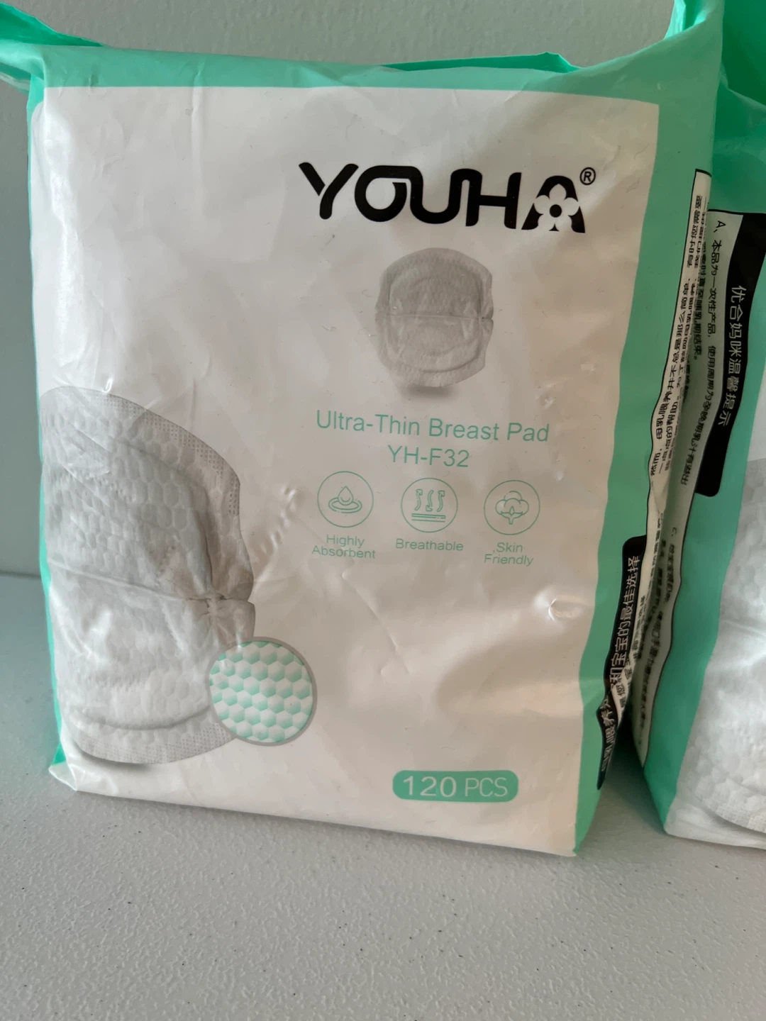 YOUHA Ultra-Thin Breast Pad YH-F32 - 120 pcs - photo 2