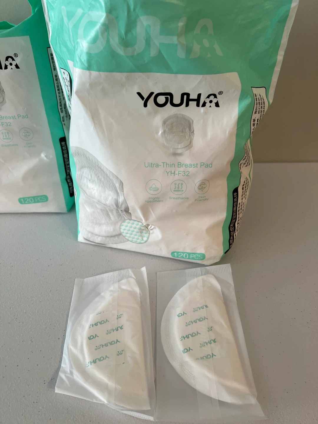 YOUHA Ultra-Thin Breast Pad YH-F32 - 120 pcs - photo 3