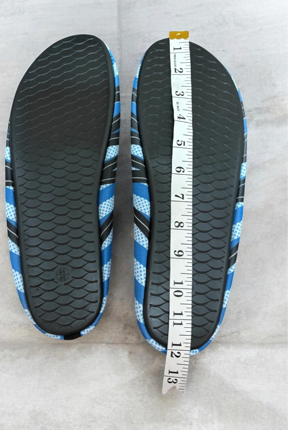 Flying Steps Water Shoes Size 44-45 Blue Striped - photo 2